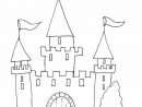 Coloriage Chateau Fort Maternelle Enfant Dessin Chateau À Imprimer dedans Coloriage Moyen Age À Imprimer