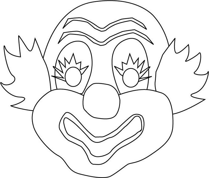 Coloriage Clown À Imprimer Pour Les Enfants - Cp08238 destiné Dessin Clown À Imprimer 