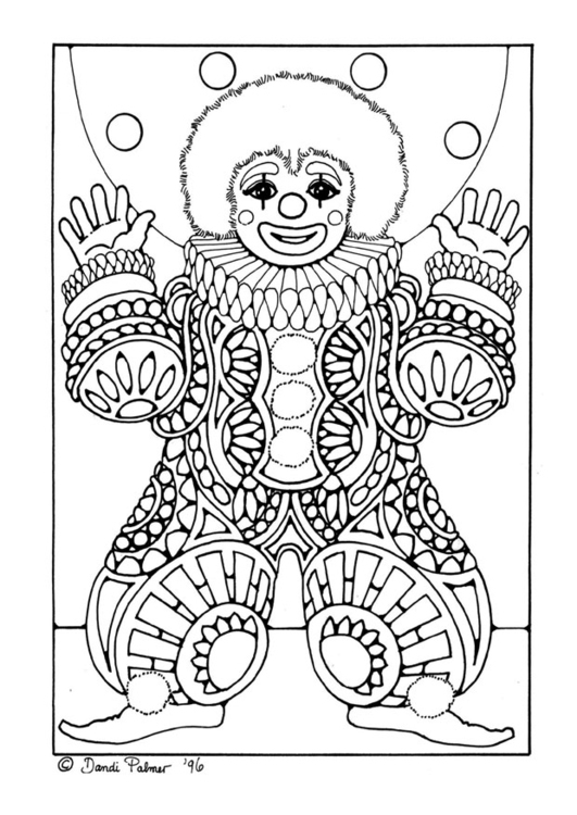 Coloriage Clown – Coloriages Gratuits À Imprimer – Dessin 19611 à Dessin Clown À Imprimer