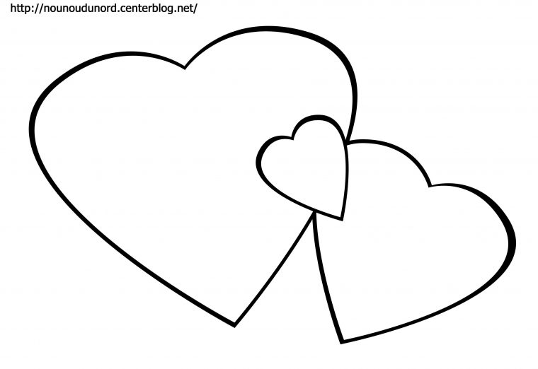 Coloriage Coeur Dessiné Par Nounoudunord serapportantà Dessiner Un Coeur