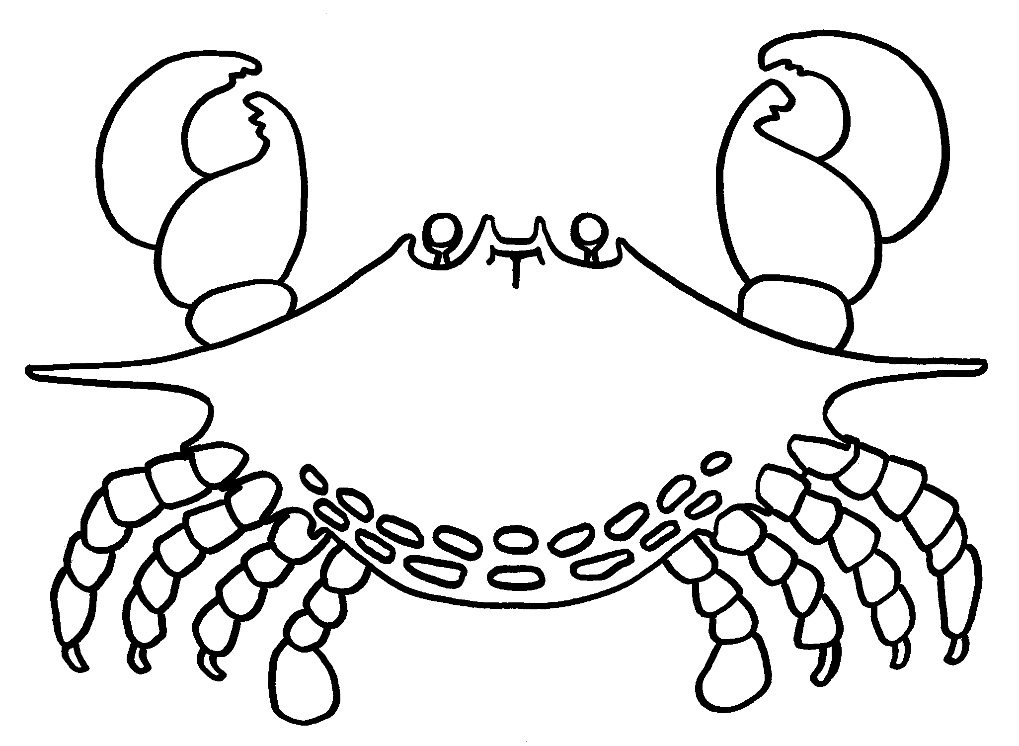 Coloriage Crabe #4588 (Animaux) - Album De Coloriages dedans Photo De Crabe A Imprimer 