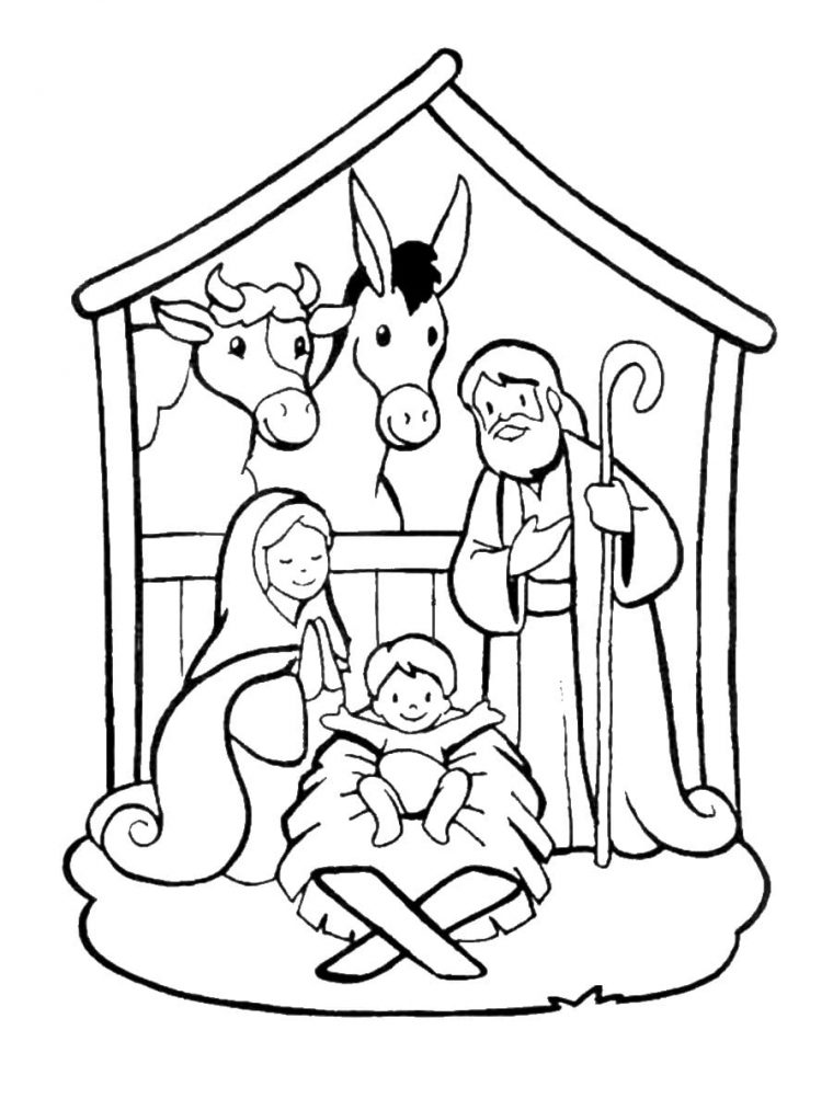 Coloriage Crèche Et Rois Mages : 20 Dessins À Imprimer Gratuitement dedans Coloriage Roi Mage