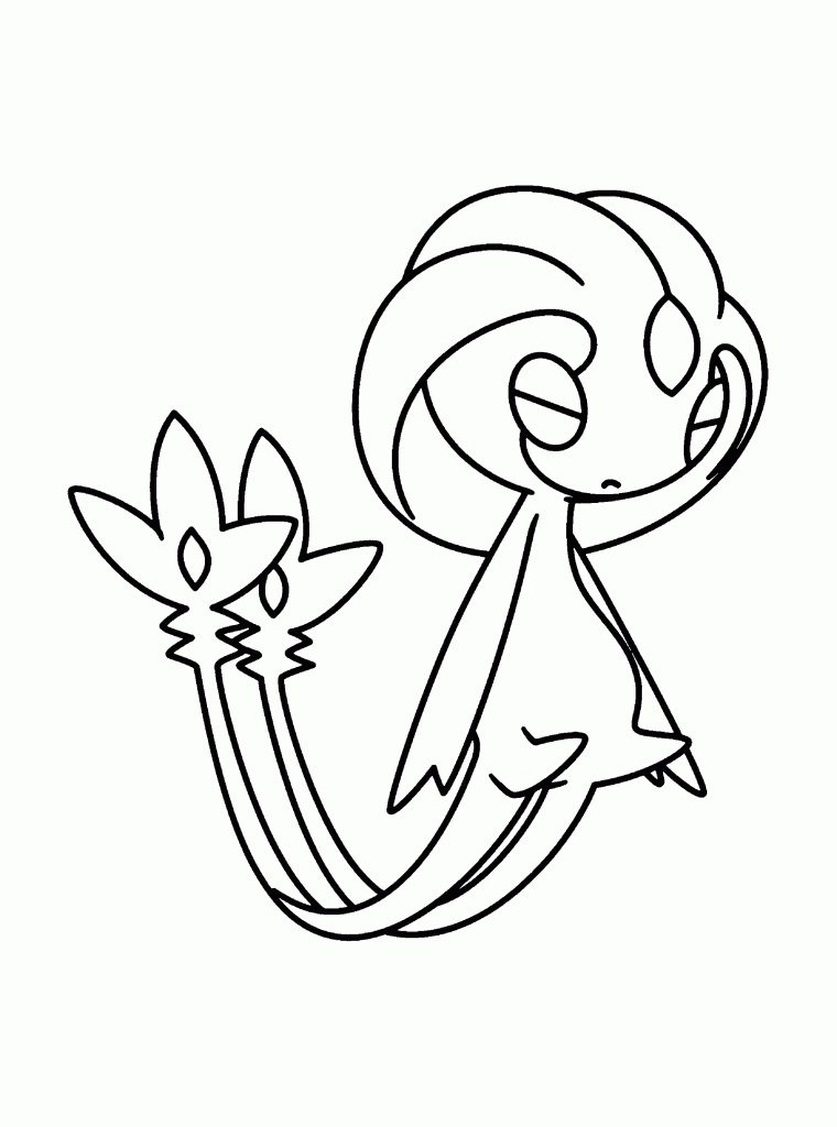 Coloriage Créhelf Pokemon À Imprimer à Coloriag Pokemon