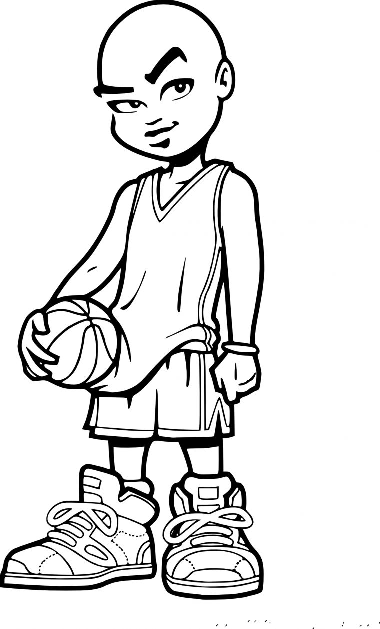 Coloriage De Basket À Imprimer Sur Coloriage De tout Coloriage Basket