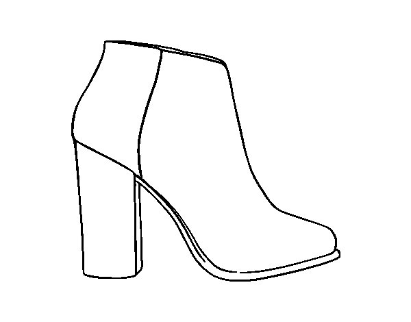 Coloriage De Bottes De Talon Pour Colorier - Coloritou à Bottes Coloriage 