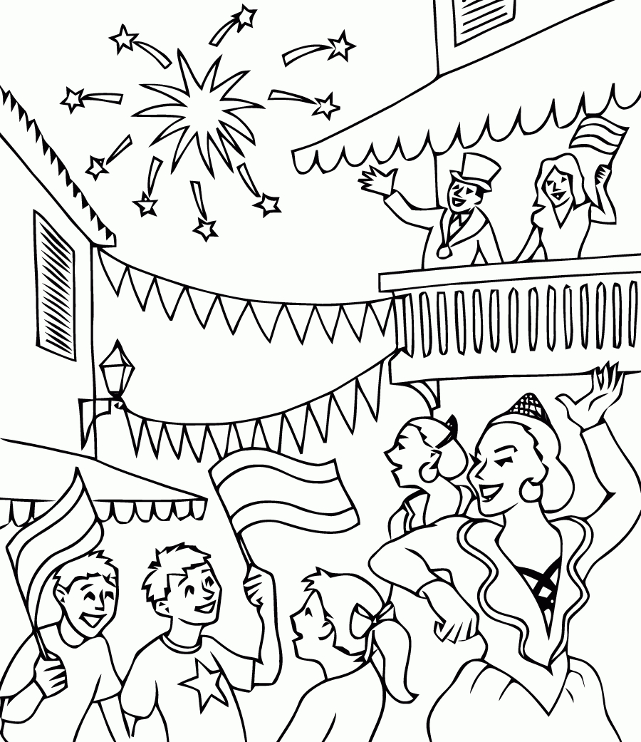 Coloriage De Carnaval À Colorier Pour Enfants - Coloriage Carnaval avec Coloriage Carnaval 