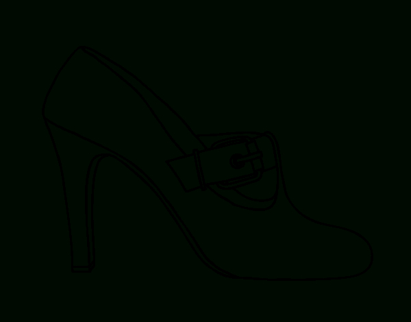 Coloriage De Chaussures Chic Pour Colorier – Coloritou dedans Coloriage Chaussure