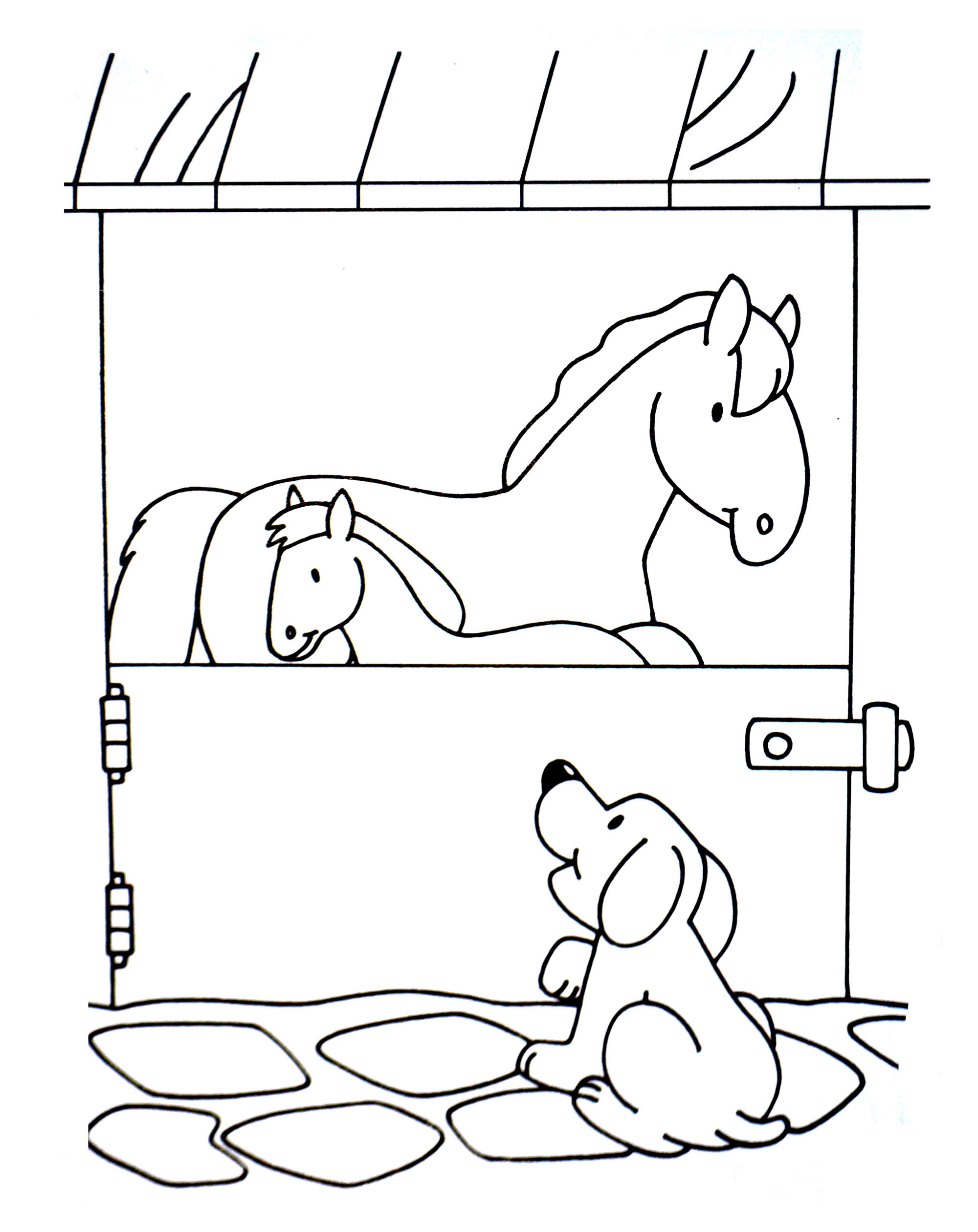 Coloriage De Chien À Colorier Pour Enfants - Coloriages De Chiens intérieur Chien À Colorier Et Imprimer 