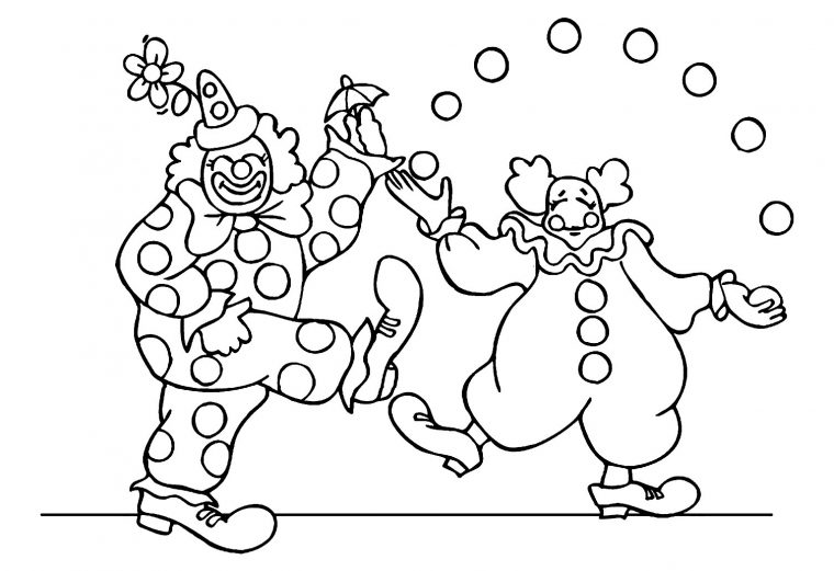 Coloriage De Cirque Pour Enfants – Coloriages Cirque – Coloriages Pour pour Coloriage Cirque