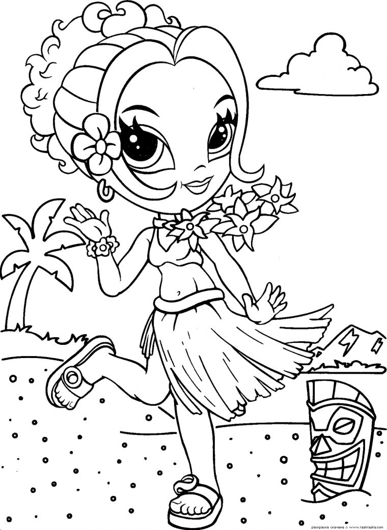 Coloriage De Fille—Imprimer Des Coloriage  Coloriage En Ligne Gratuit tout Dessin De Fille Gratuit