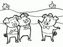 Coloriage De Les Trois Petits Cochons 5 Pour Colorier - Coloritou concernant Coloriage Des 3 Petit Cochon
