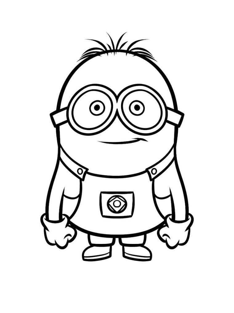 Coloriage De Minions À Telecharger Gratuitement – Coloriage Minions serapportantà Dessiner Gratuitement