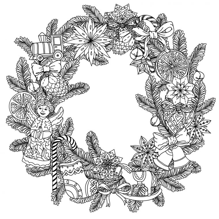 Coloriage De Noël Gratuit À Colorier – Coloriages De Noël – Coloriages tout Image A Colorier Noel