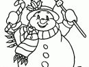 Coloriage De Noel - Page 7  Snowman Coloring Pages, Christmas Coloring dedans Dessin A Colorier De Noel