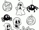Coloriage De Personnages Légendaires D'Halloween, Plein De Petits à Coloriage De Halloween A Imprimer
