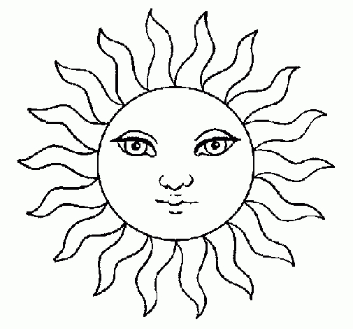 Coloriage De Soleil Pour Colorier – Coloritou concernant Dessin De Soleil À Imprimer