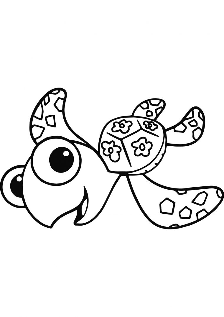 Coloriage De Tortue À Imprimer Gratuitement  Moncoloriage.fr pour Tortue A Imprimer