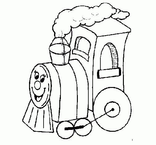 Coloriage De Train 4 Pour Colorier - Coloritou encequiconcerne Coloriage Train 