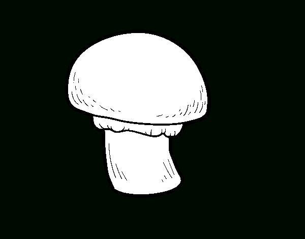 Coloriage De Un Champignon Pour Colorier - Coloritou à Champignon Coloriage 