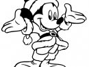 Coloriage Disney Noel Mickey Mouse Dessin Gratuit À Imprimer concernant Dessin A Imprimer Noel Disney
