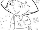 Coloriage Dora 4  Momes dedans Jeux De Dora Coloriage Gratuit