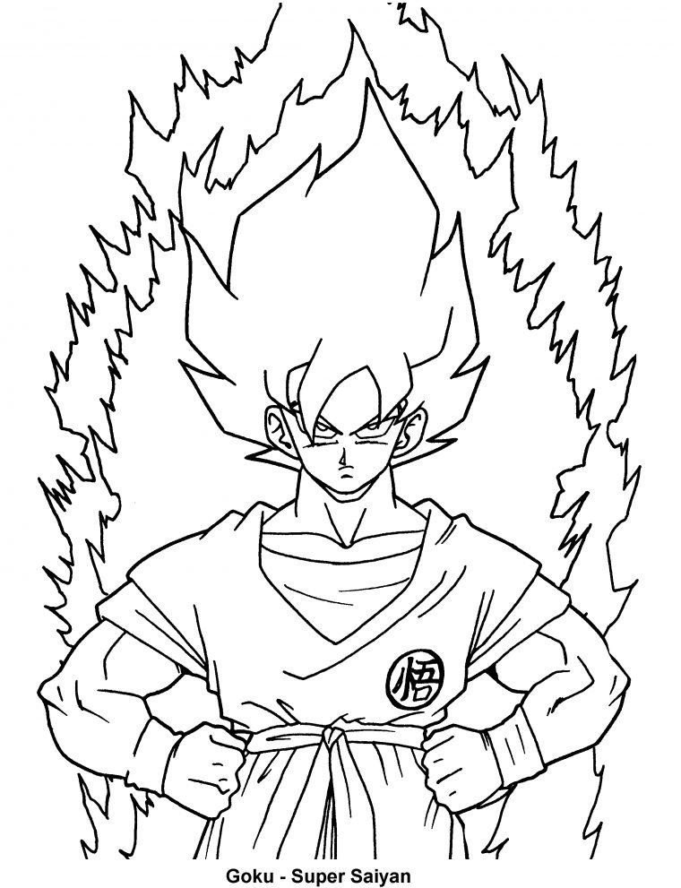 Coloriage Dragon Ball Z #38476 (Dessins Animés) – Album De Coloriages dedans Dessins De Dragon Ball Z