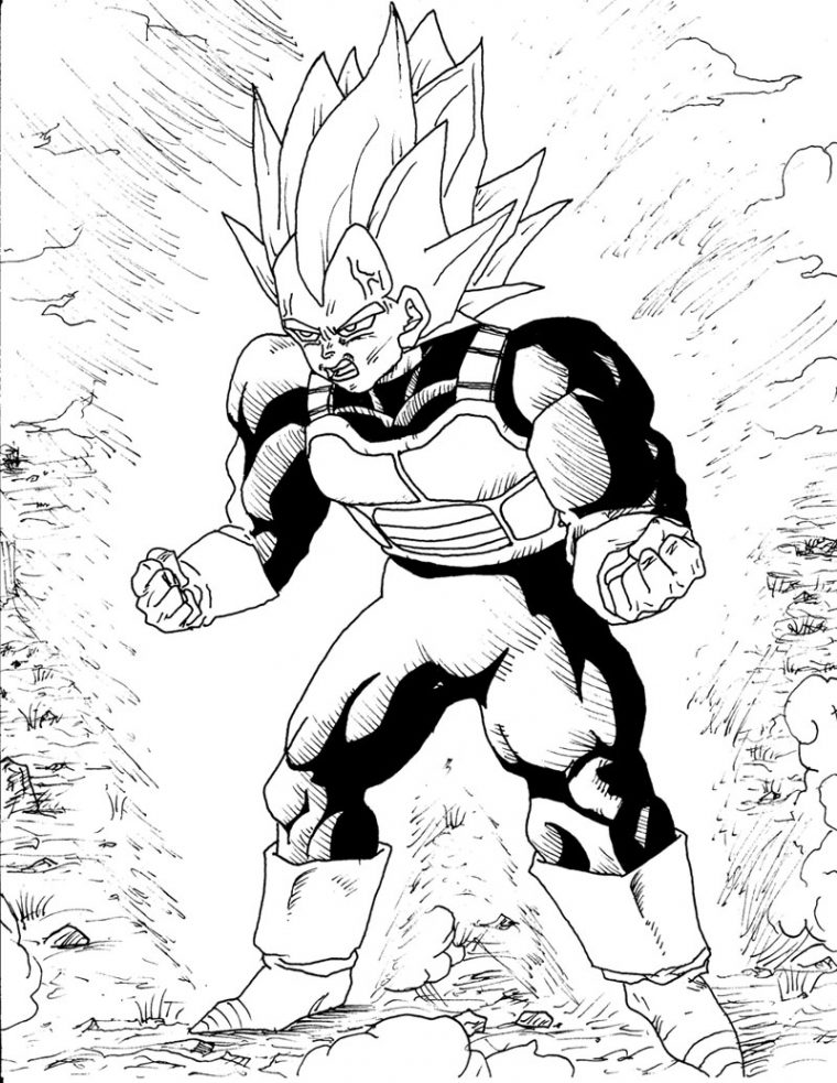 Coloriage Dragon Ball Z #38694 (Dessins Animés) – Album De Coloriages pour Dragon Ball Dessin A Imprimer