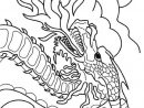 Coloriage Dragon Chinois De Feu Dessin Gratuit À Imprimer à Dragon A Colorier