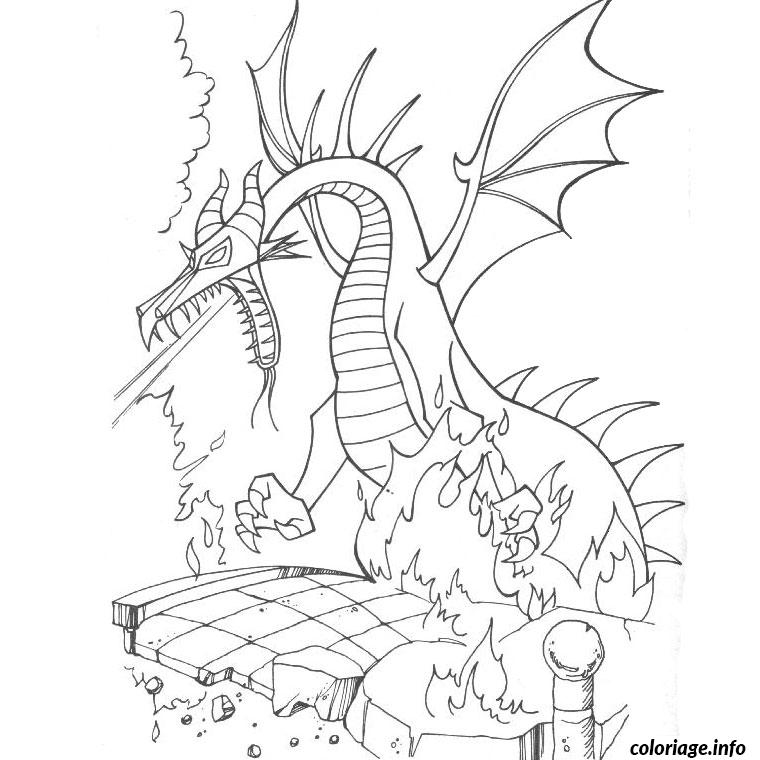 Coloriage Dragon Disney Dessin Dragon À Imprimer tout Dessin Dragon A Imprimer 