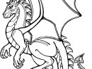 Coloriage Dragon Magique Dessin Gratuit À Imprimer pour Dessin Dragon A Imprimer