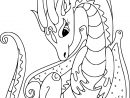 Coloriage Dragon Pour Fille À Imprimer pour Coloriagea Imprimer