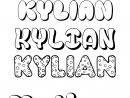 Coloriage Du Prénom Kylian : À Imprimer Ou Télécharger Facilement concernant Dessiner Un Tag Prenom