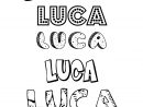 Coloriage Du Prénom Luca : À Imprimer Ou Télécharger Facilement destiné Dessin Prenom
