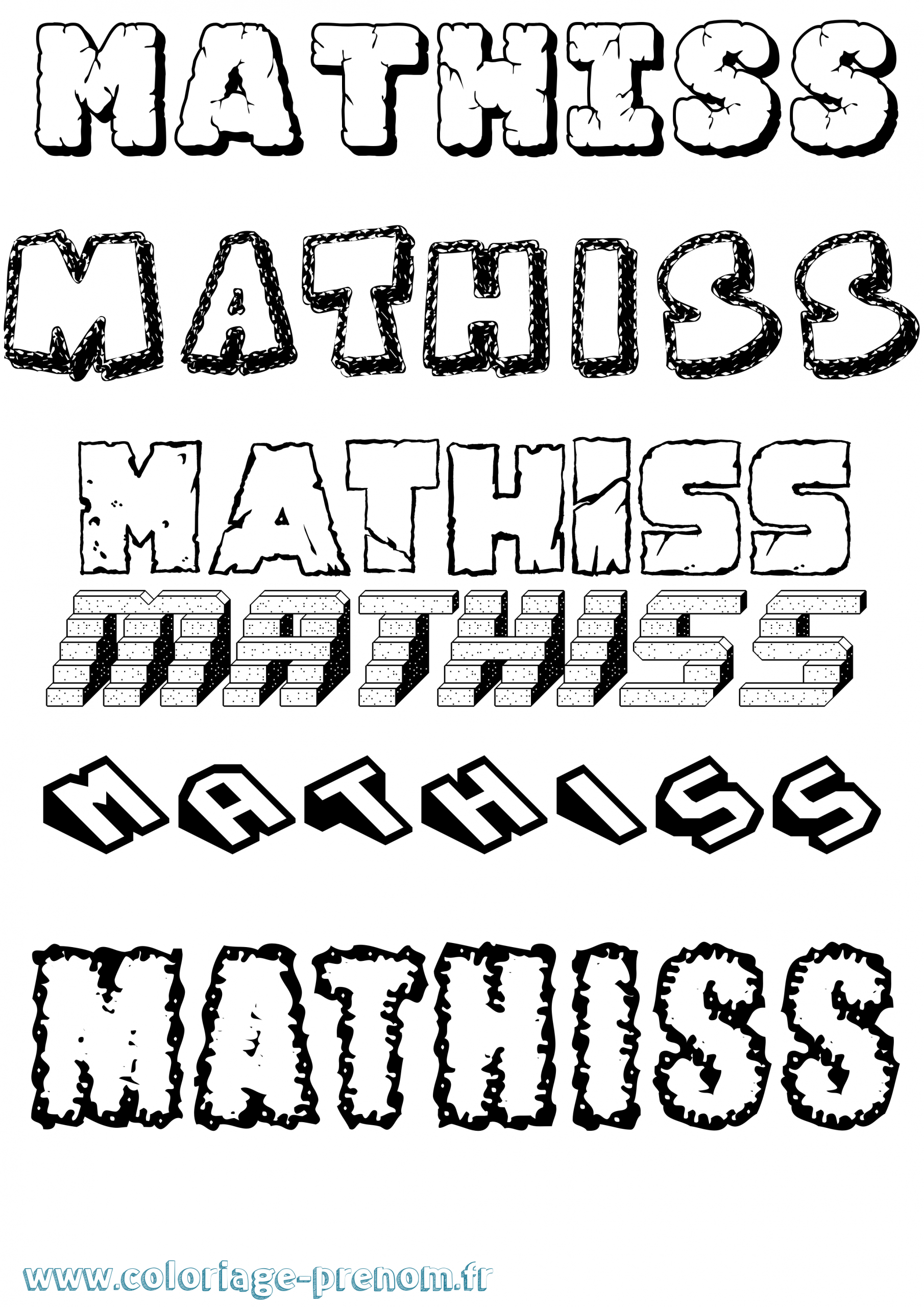 Coloriage Du Prénom Mathiss : À Imprimer Ou Télécharger Facilement serapportantà Prenom Garcon Mathis 