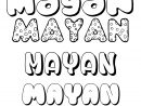 Coloriage Du Prénom Mayan : À Imprimer Ou Télécharger Facilement serapportantà Dessin De Prenom