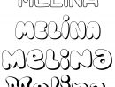 Coloriage Du Prénom Melina : À Imprimer Ou Télécharger Facilement tout Dessin De Prenom