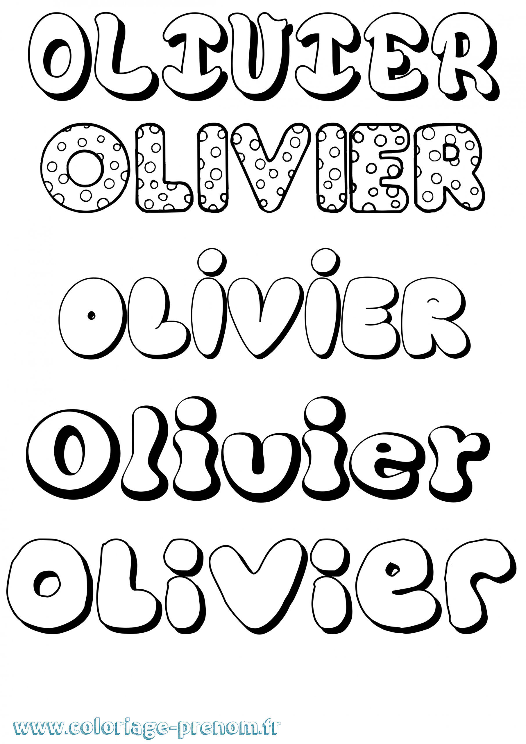 Coloriage Du Prénom Olivier : À Imprimer Ou Télécharger Facilement serapportantà Dessin Prenom 