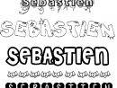 Coloriage Du Prénom Sebastien : À Imprimer Ou Télécharger Facilement intérieur Dessin Prenom