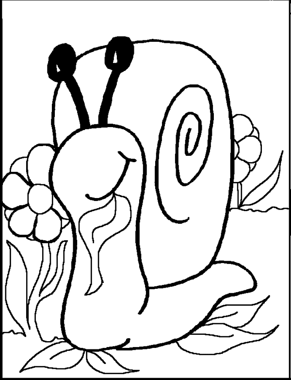 Coloriage Escargot #6615 (Animaux) - Album De Coloriages à Coloriage Escargot