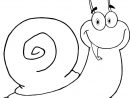 Coloriage Escargot Joyeux Et Heurex - Jecolorie intérieur Escargot Dessin
