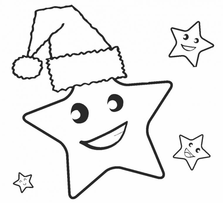 Coloriage Étoile De Noël – Maison Bonte : Votre Guide & Magazine tout Etoile De Noel Dessin