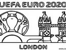 Coloriage Euro 2020 2021 Logo Londres Dessin Football À Imprimer intérieur Coloriage De Londres A Imprimer