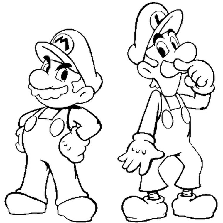 Coloriage Fantome Mario destiné Mario A Colorier