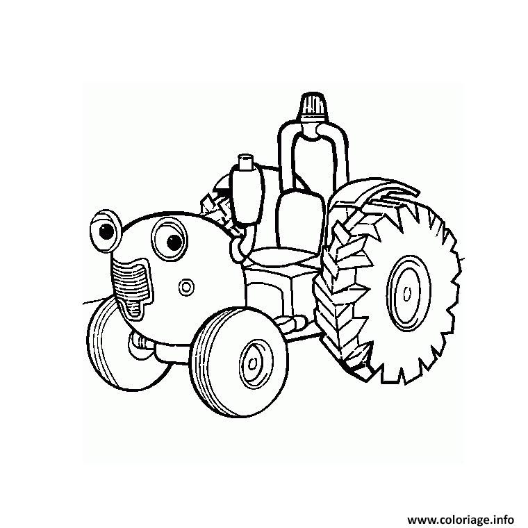 Coloriage Ferme Tracteur Dessin Tracteur À Imprimer dedans Coloriage A Imprimer Tracteur 