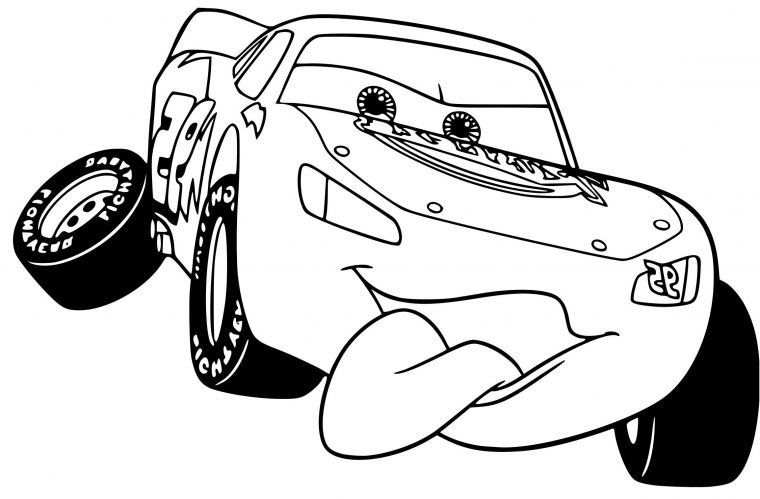 Coloriage Flash Mcqueen À Imprimer – Dessins En Couleur Gratuits avec Coloriage Flash