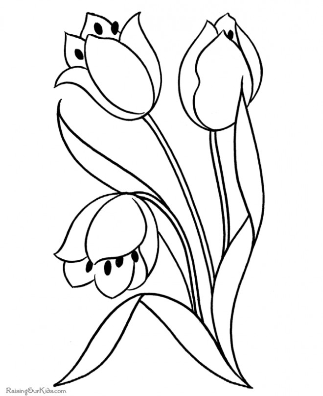 Coloriage Fleur Gratuit À Imprimer serapportantà Fleurs À Colorier