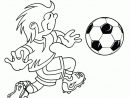 Coloriage Footballeur Foot Sport Collectif Football 9 Enfant Dessin dedans Coloriage Foot