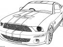 Coloriage Ford Mustang Cool Image Coloriage Ford Mustang Voiture De concernant Voiture De Course Coloriage