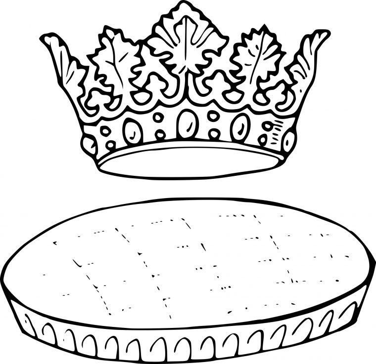 Coloriage Galette Couronne À Imprimer Sur Coloriages pour Galette À Colorier