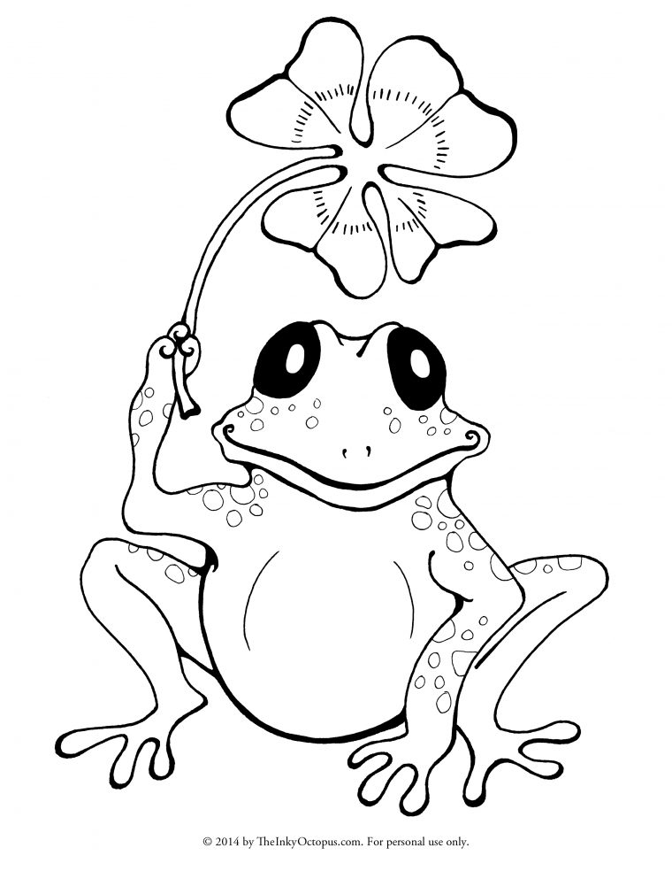 Coloriage Grenouille #7728 (Animaux) – Album De Coloriages à Dessin De Grenouille Marrante